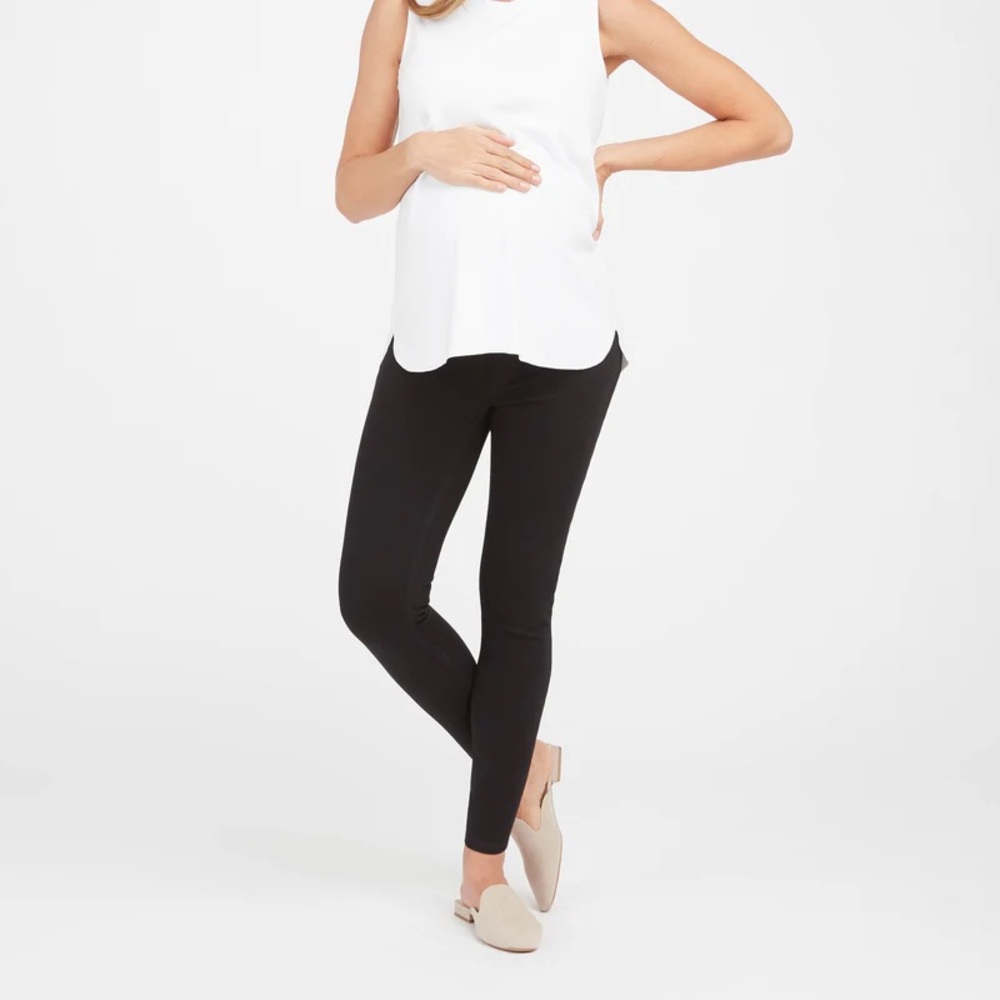 Spanx Mama Ankle Jean-ish® Leggings S Black